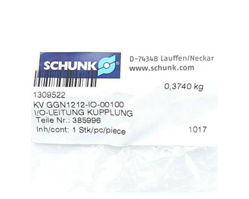 SCHUNK 385996 I/O-Leitungskabel Kupplung KV 385996 - Bild 2