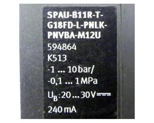 FESTO 594864 Drucksensor SPAU-B11R-T-G18FD-L-PNLK-PNVBA-M12U 59 - Bild 2