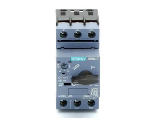 Siemens 3RV2021-1FA10 Leistungsschalter 3RV2021-1FA10 3RV2021-1FA10 - Bild 6