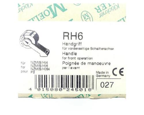 Moeller RH6 Handgriff für vorderseitige Schalterachse RH6 RH6 - Bild 2