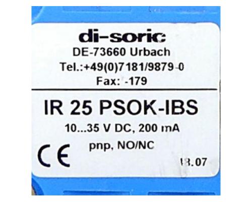 di-soric 202435 Induktiver Ringsensor IR 25 PSOK-IBS 202435 - Bild 2