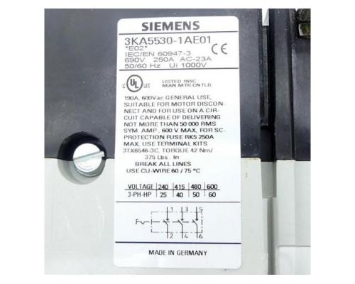 Siemens 3KA5530-1AE01 Lasttrennschalter 3KA5530-1AE01 - Bild 2