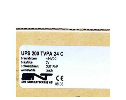 snt sensortechnik UPS 200 TVPA 24 C Ultraschallsensor 20 ... 200mm UPS 200 TVPA 24 C - Bild 2