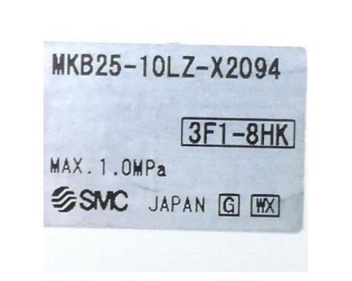 SMC MKB25-10LZ-X2094 Schwenk-Klemmzylinder MKB25-10LZ-X2094 MKB25-10LZ- - Bild 2