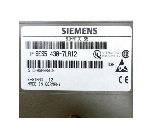 Siemens 6ES5 430-7LA12 Digitaleingabe 6ES5 430-7LA12 - Bild 2