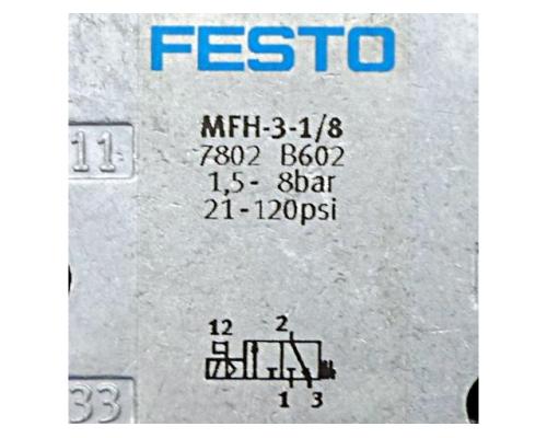 FESTO 7802 Magnetventil MFH-3-1/8 7802 - Bild 2