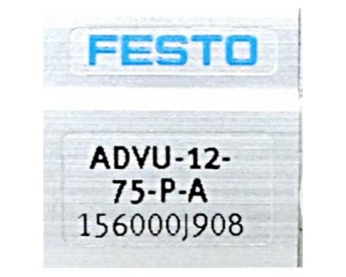 FESTO 156000 Kompaktzylinder ADVU-12-75-P-A 156000 - Bild 2