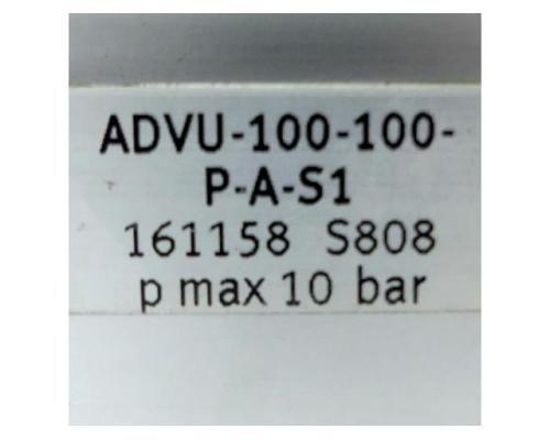 FESTO 161158 Pneumatikzylinder ADVU-100-100-P-A-S1 161158 - Bild 2