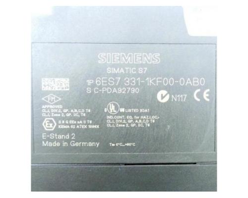 Siemens 6ES7 331-1KF00-0AB0 Analogeingabemodul Simatic S7 SM331 6ES7 331-1KF00 - Bild 2