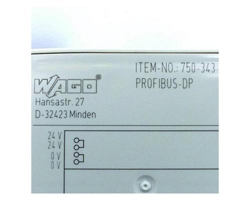 WAGO 750-343 PROFIBUS DP Feldbuskoppler 750-343 - Bild 2