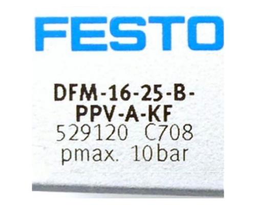 FESTO 529120 Führungszylinder DFM-16-25-B-PPV-A-KF 529120 - Bild 2