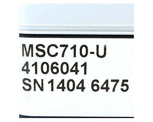 Micro-Epsilon 4106041 Miniatur Sensor Controller MSC710-U für induktive - Bild 2