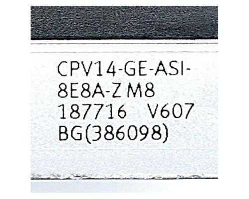 FESTO 187716 CPV-Ventilinsel mit AS-Interface CPV14-GE-ASI-8E8A - Bild 2