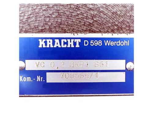 KRACHT VC 0,2 BKP 1 S61 Volumenzähler VC 0,2 BKP 1 S61 - Bild 2