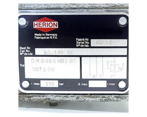 Herion DM 3 GS 6 HGZ 90 Ventil DM 3 GS 6 HGZ 90 - Bild 2