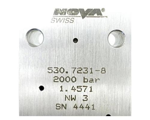 NOVA Swiss 530.7231-8 Pneumatisches Nadelventil NW 3 SN 4441 530.7231-8 - Bild 2