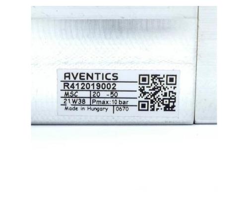 AVENTICS R412019002 Kompaktschlitten MSC-DA-020-0050-HG-HM-HM-02-M-S-0 - Bild 2