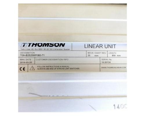 THOMSON T09-B2525MP080-71 + DRS71M4BE1HR/FF/ASB1 Lineareinheit mit Drehstrommotor T09-B2525MP080-71 - Bild 2