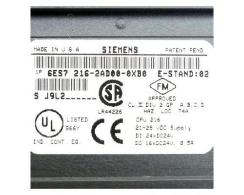 Siemens 6ES7 216-2AD00-0XB0 Simatic S7-200 CPU 216-2 Steuerung 6ES7 216-2AD00- - Bild 2