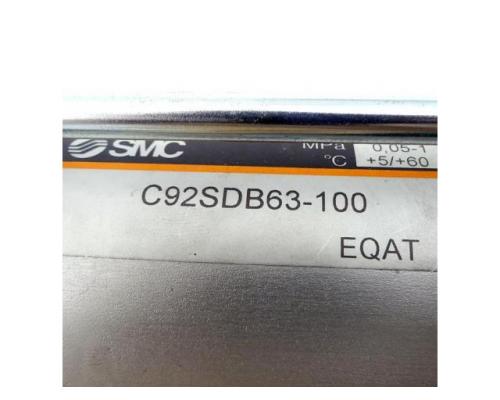 SMC C92SDB63-100 Pneumatikzylinder C92SDB63-100 - Bild 2