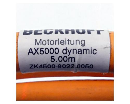 BECKHOFF ZK4500-8022-0050 Motorleitung AX5000 dynamic ZK4500-8022-0050 - Bild 2
