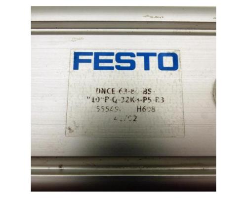 FESTO 555490 Elektrozylinder DNCE-63-80-BS- 10 P-Q-32K8-P5-R3 5 - Bild 2