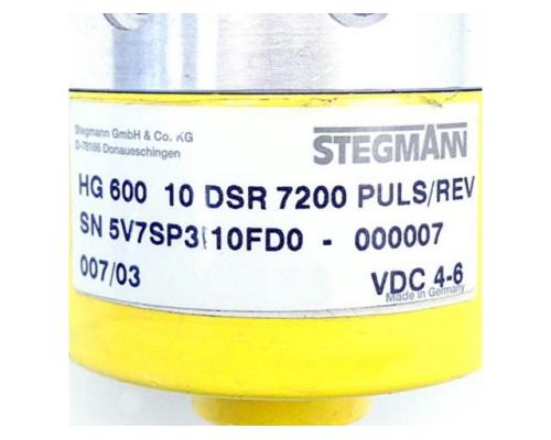 Stegmann HG 600 10 DSR 7200 PULS/REV Drehgeber HG 600 10 DSR 7200 PULS/REV HG 600 10 DS - Bild 2