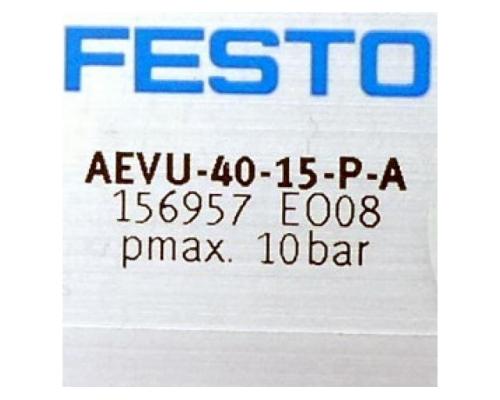 FESTO 156957 Kompaktzylinder AEVU-40-15-P-A 156957 - Bild 2
