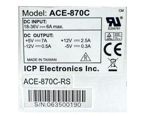 ICP Elecetronics Inc. ACE-870C-RS Netzteil ACE-870C ACE-870C-RS - Bild 2