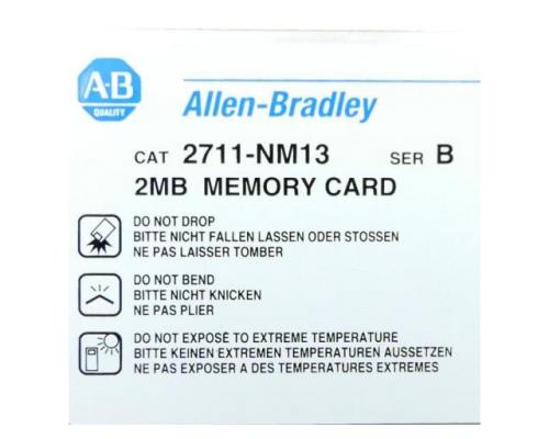 Allen-Bradley 2711-NM13 Speicherkarte 2711-NM13 - Bild 2