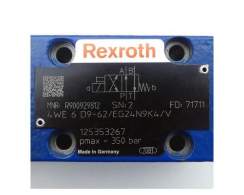 Rexroth R900929812 4/2 Wegeventil 4WE 6 D9-62/EG24N9K4/V R900929812 - Bild 2