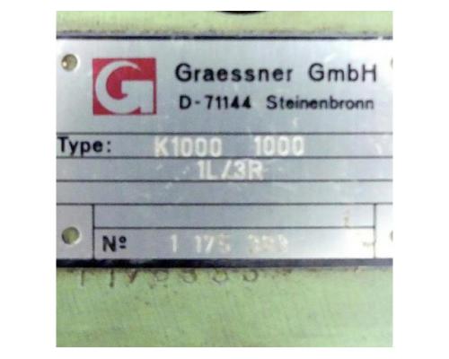 Graessner GmbH 1175383 Kegelradgetriebe K1000 1L/3R 1175383 - Bild 2