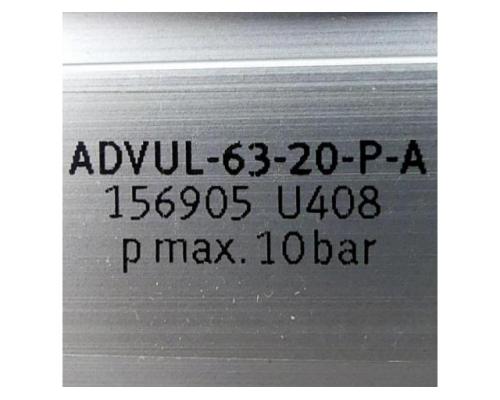 FESTO 156905 Pneumatikzylinder ADVUL-63-20-P-A 156905 - Bild 2