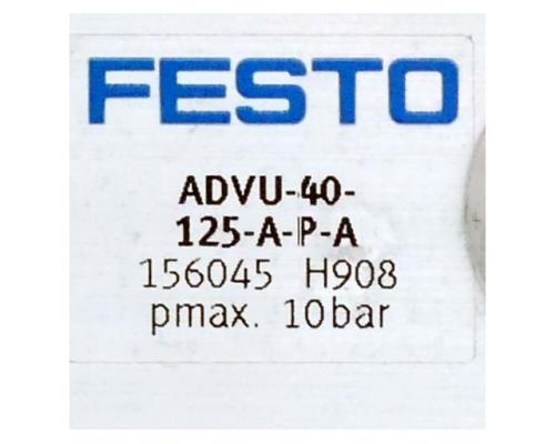 FESTO 156046 Kompaktzylinder ADVU-40-125-A-P-A 156046 - Bild 2