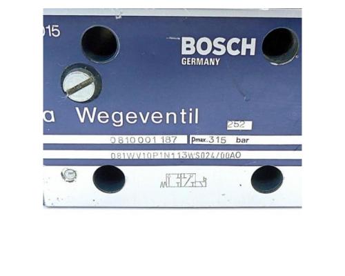 Bosch 0810001187 2/2 Wegeventil Bosch 081WV10P1N113WS024/00A0 08100 - Bild 2