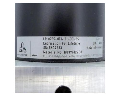 Wittenstein alpha LP70S-MF1-10-0E1-3S Planetengetriebe LP70S-MF1-10-0E1-3S - Bild 2