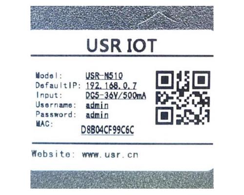 USR IOT USR-N510 USR-N510 USR-N510 - Bild 2