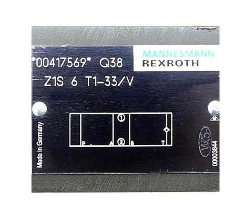 Rexroth 00417569 Rückschlagventil Z1S 6 T1-33/V 00417569 - Bild 2