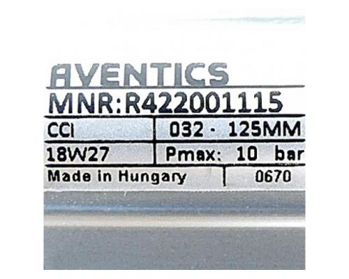 AVENTICS R422001115 Kompaktzylinder CCI-DA-032-0125-00412241100002 R42 - Bild 2
