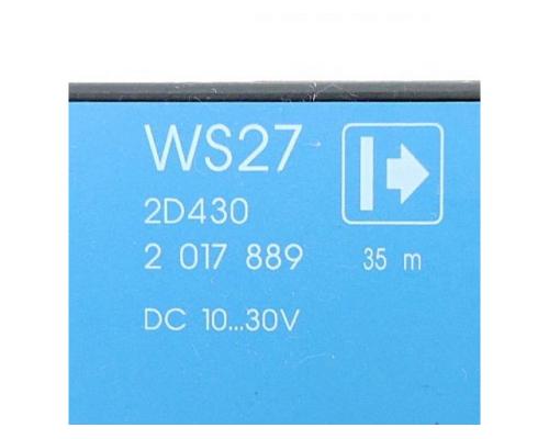 SICK WS27-2D430 Einweg-Lichtschranke 2017889 WS27-2D430 - Bild 2