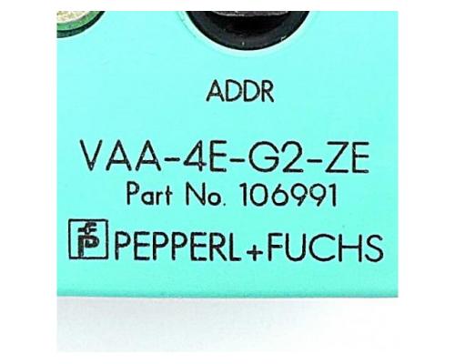 PEPPERL+FUCHS 106991 AS-Interface-Sensor-/Aktuatormodul VAA-4E-G2-ZE 10 - Bild 2