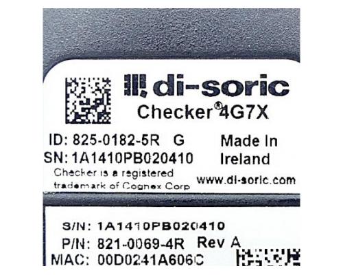 di-soric 825-0182-5R Industriekamera Checker 4G7X 825-0182-5R - Bild 2