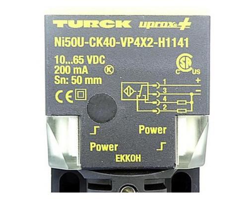 Turck Ni50U-CK40-VP4X2-H1141 Sensor induktiv Ni50U-CK40-VP4X2-H1141 - Bild 2