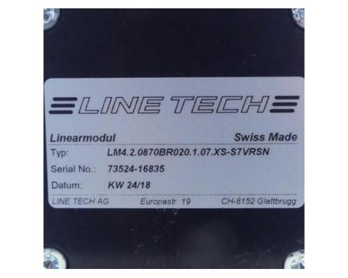 Line Tech LM4.2.0870BR020.1.07.XS-S7VRSN Linearmodul LM4.2.0870BR020.1.07.XS-S7VRSN - Bild 2