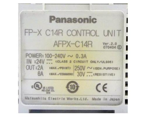 Panasonic AFPX-C14R FP-X C14R Control Unit AFPX-C14R - Bild 2
