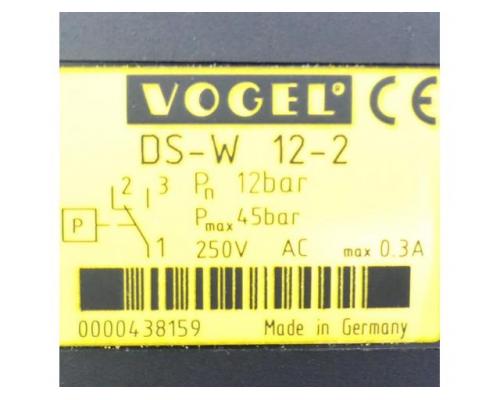 VOGEL DS-W 12-2 Druckschalter DS-W 12-2 - Bild 2