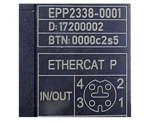 BECKHOFF EPP2338-0001 EtherCAT Box 2-Port EPP2338-0001 - Bild 2