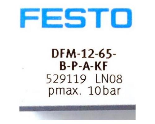 FESTO 529119 Führungszylinder DFM-12-65-B-P-A-KF 529119 - Bild 2
