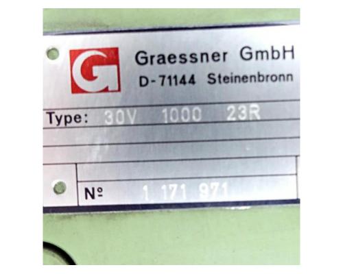 Graessner GmbH 1171971 Kegelradgetriebe 30V 1000 23R 1171971 - Bild 2