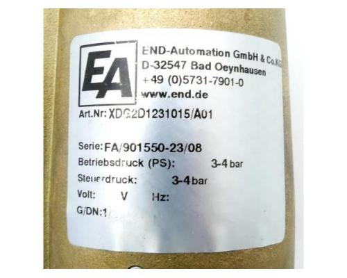 END-Armaturen XDG2D1231015/A01 Luftgesteuertes Ventil XDG2D1231015/A01 - Bild 2